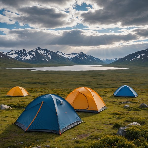 Quels sont les équipements nécessaires pour un camping en région de toundra en été?